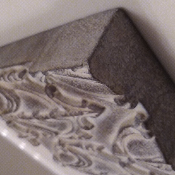 GOTHIC *Signed bisque iron, Atlantis Tile, like Sid Dickens. *Rare & Retired - Picture 2 of 13